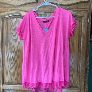Boutique Women’s Shirt, Hot Pink, Size Medium